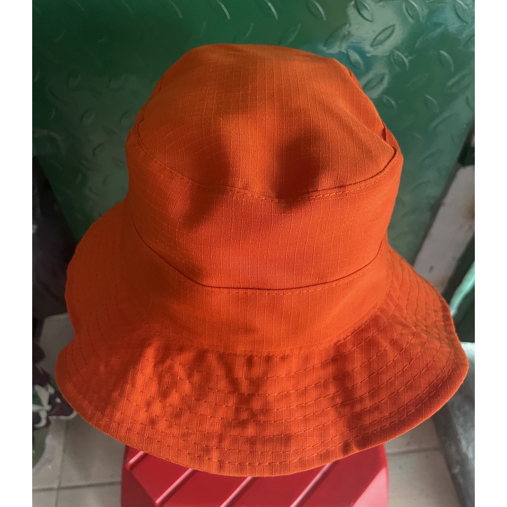 Topi Rimba Orange - Topi Rimba PPSU - Topi Gunung Oren - Bucket Hats