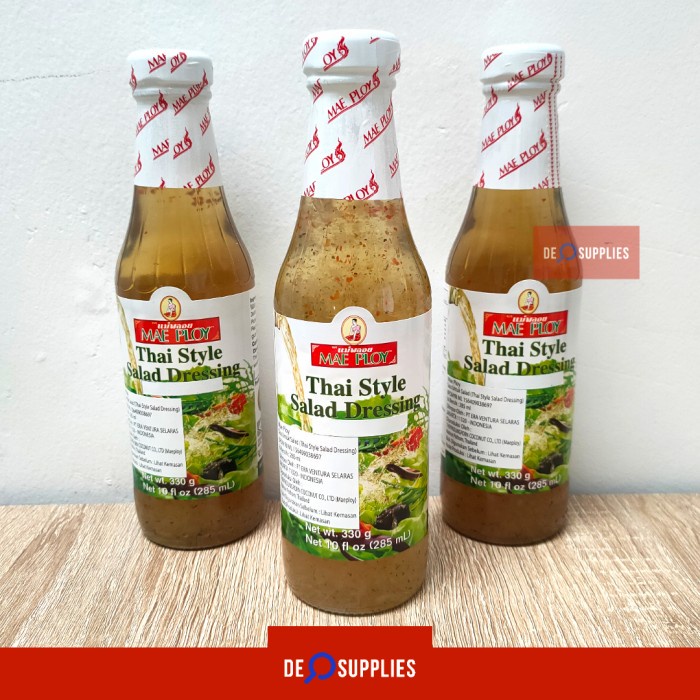 

Terlaris ✨ - Mae Ploy Thai Style Salad Dressing 330gr - Saus Maeploy Thailand 285ml - Standar 2.1.23