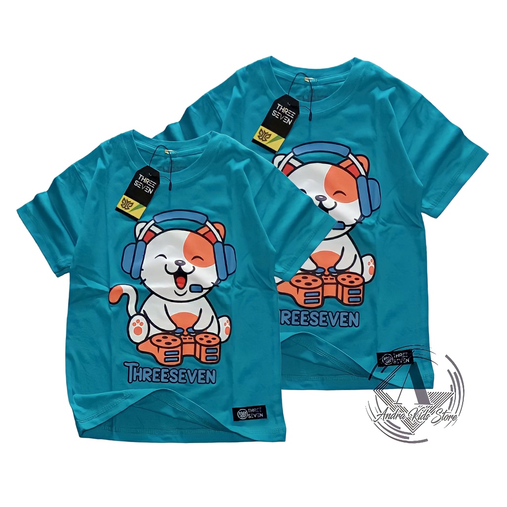 kaos distro anak cewek cowok usia 1-10 tahun