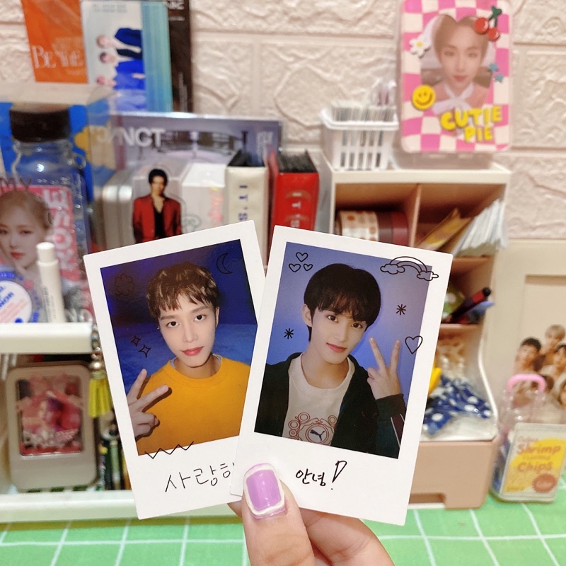 NCT 127 polaroid welcome to my city wtmc merch concert the link mark taeil photocard
