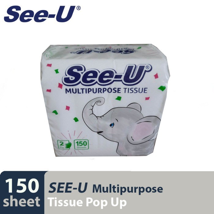 Tissue See-U Multipurpose 150's &amp; Tisu Livi