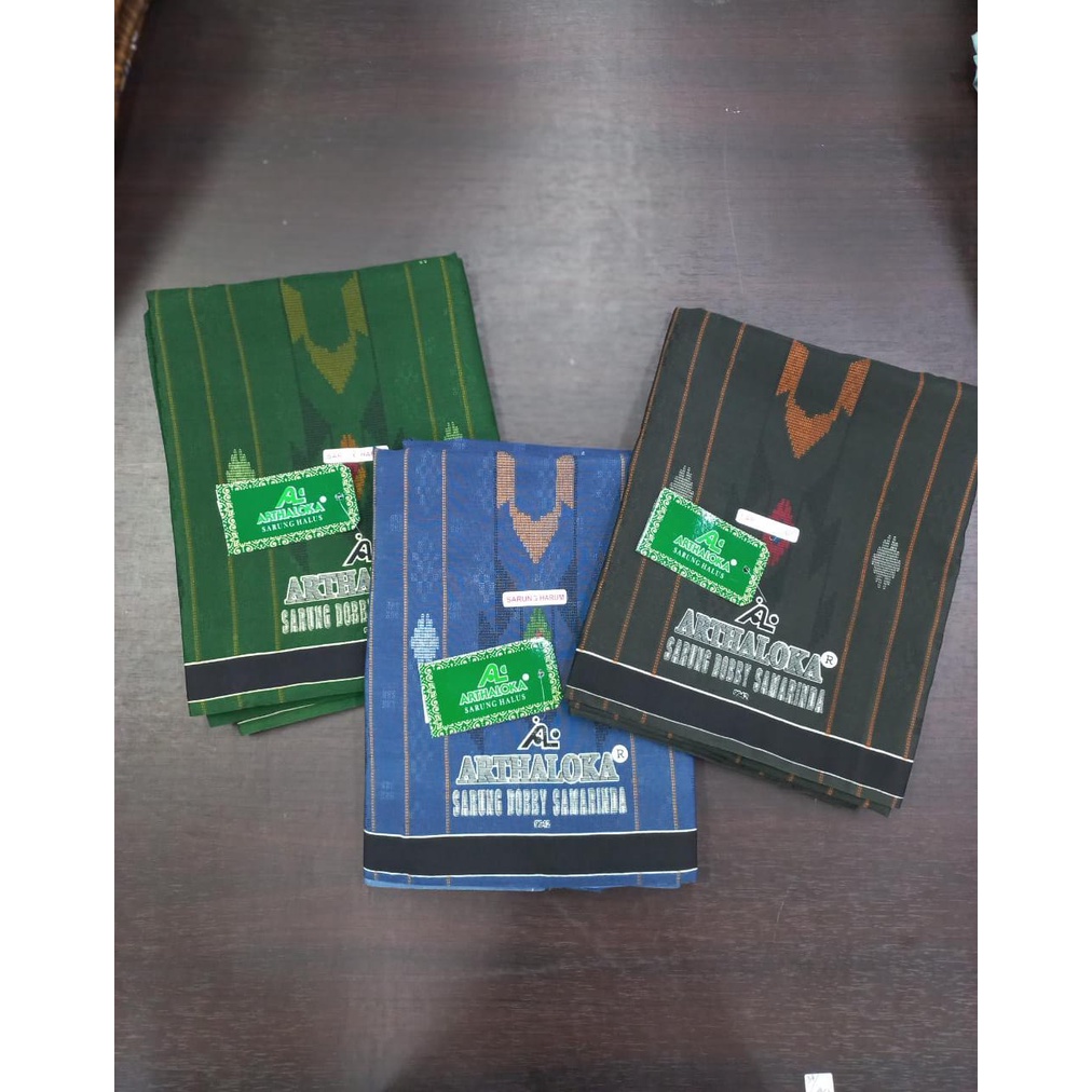 ARTHALOKA | SARUNG WANGI SAMARINDA | ART SD07, hitam, biru,hijau