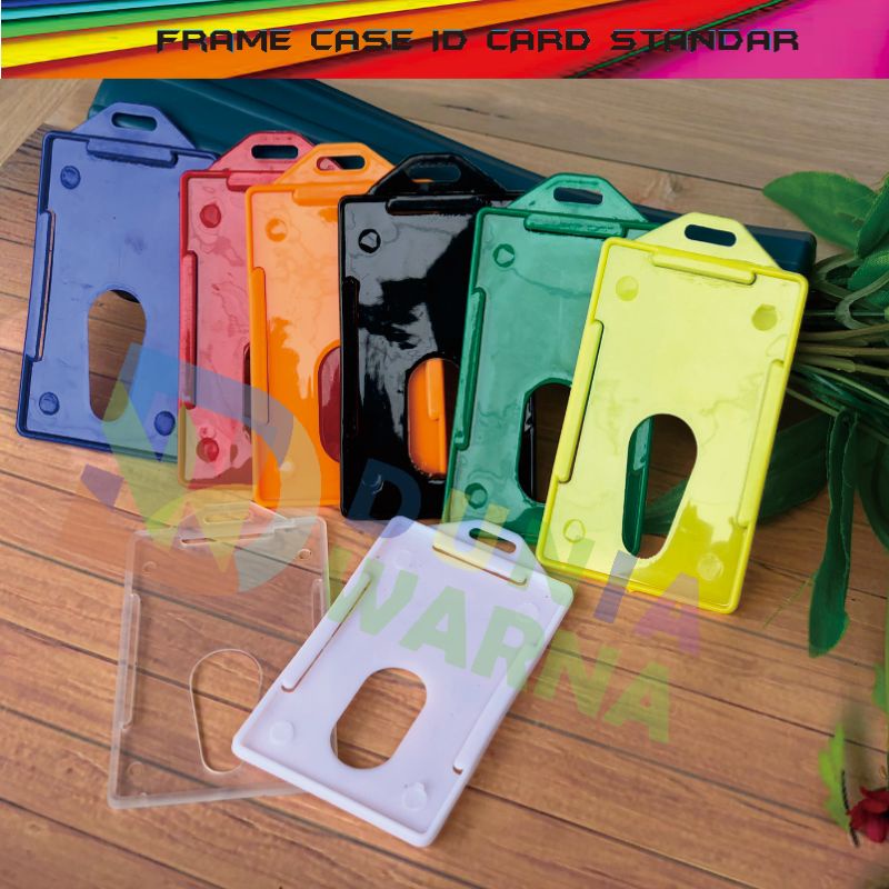 Jual FRAME STANDAR PLASTIK Casing Idcard Frame Id Card Case Id Card Card Holder Plastik Shopee