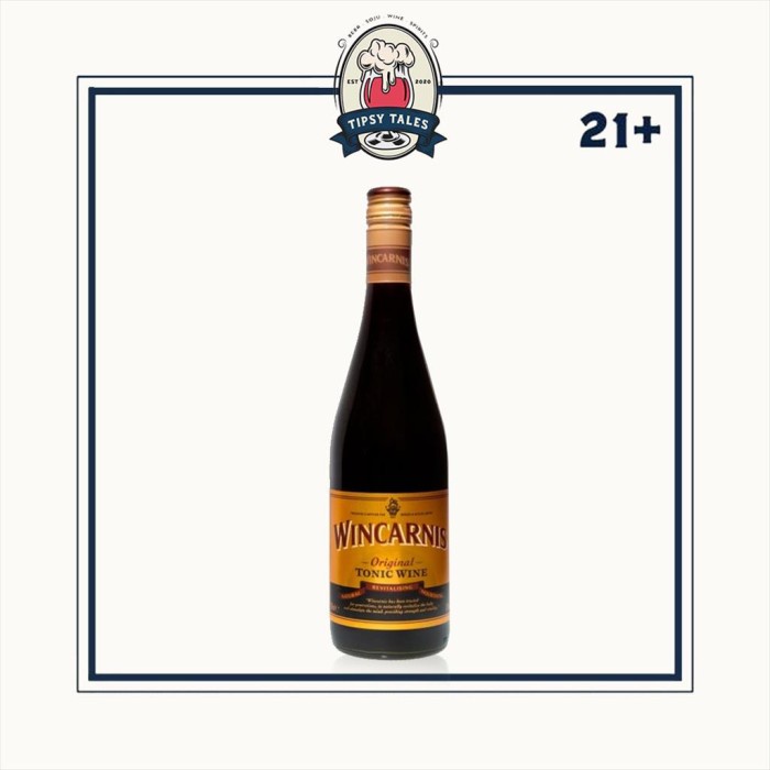 Jual Wincarnis Original Tonic Wine 750ml Shopee Indonesia