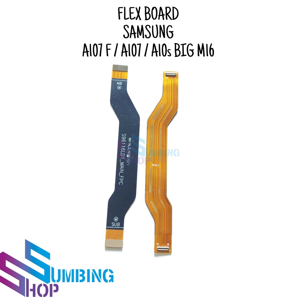 Flexible Ui Board Samsung A107f A107 A10s BIG M16 Fleksibel Penghubung Mesin Konektor Charger
