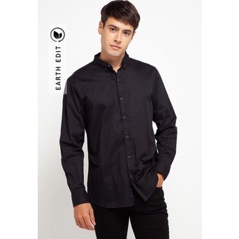 Tripl3 Jeans Kemeja Lengan Panjang Slim Fit