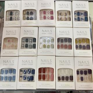 KUKU PALSU DAN LEM 20 pcs (tangan dan kaki)