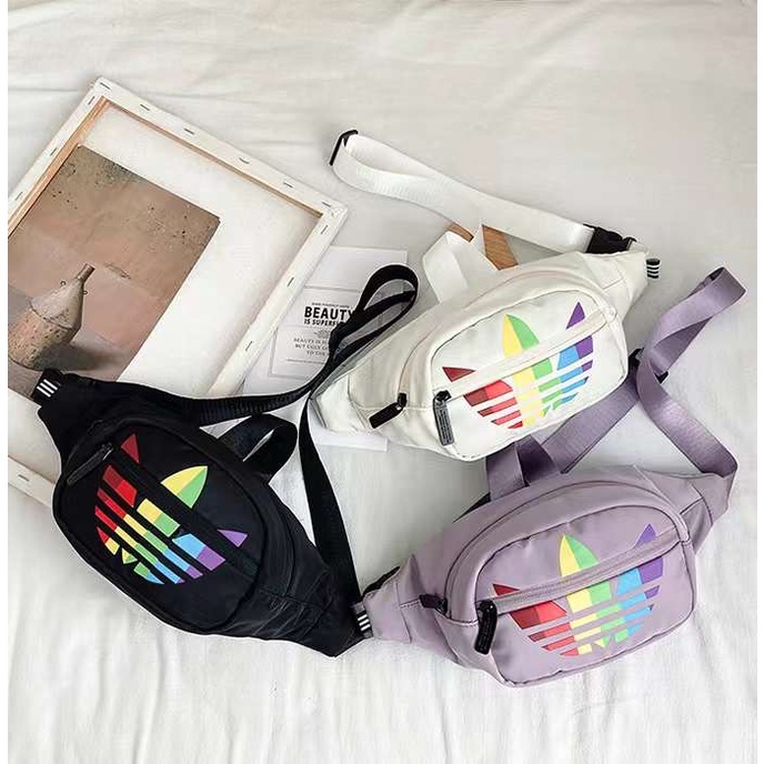 BA2221 BA2221N Bisa COD Tas Pinggang Adid*s Messenger Tas Kasual Olahraga Tas Kecil Fashion Termurah bahan Premium