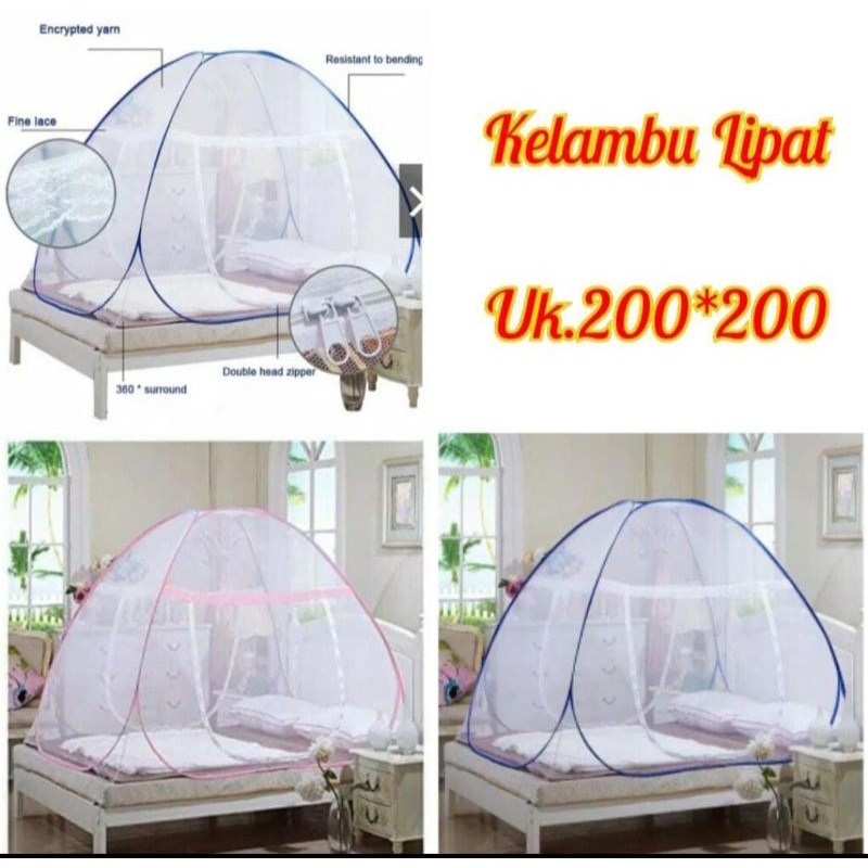 Kelambu lipat 200x200