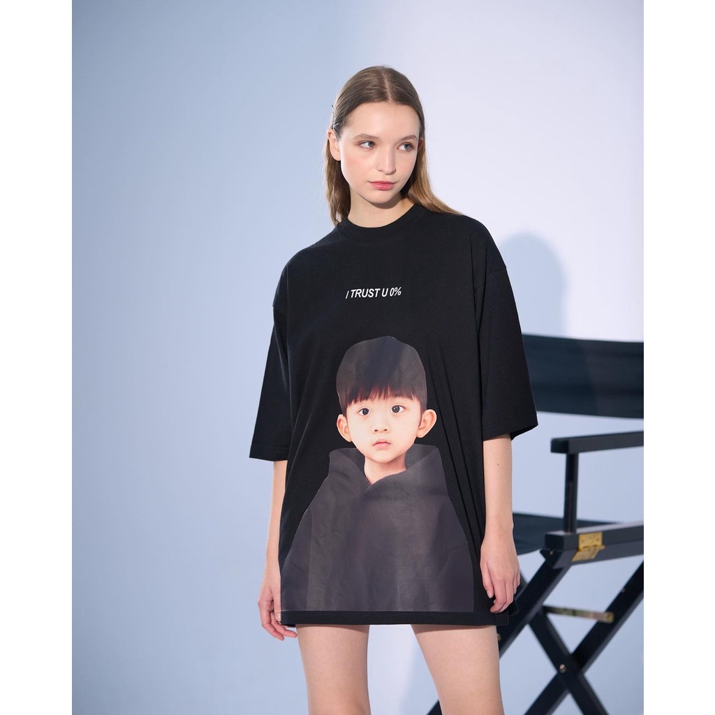 Paranoise Kid Black Hoodie Tee