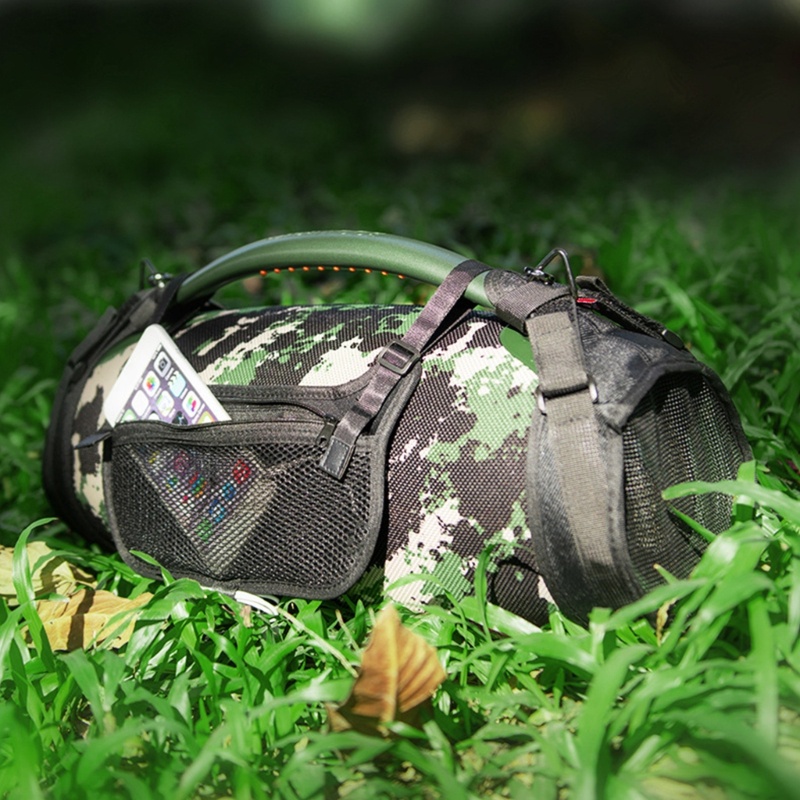 Zzz Ikat Pinggang Case Traveling Outdoor Shockproof Bands Wire Untuk Boombox3 Speaker