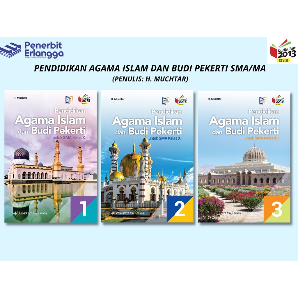 [Erlangga Official] Pendidikan Agama Islam Sma Kelas 10 11 12