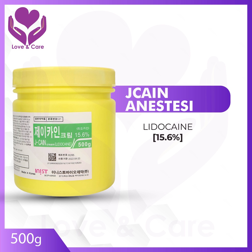 Anastesi Cream Penghapus Sulam Alis Bibir Tatto Krim Anestesi JCAIN Tato