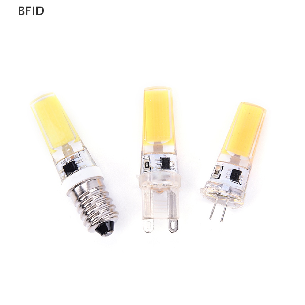 [BFID] Lampu Bohlam Mini Dimmable G4 G9 E14 COB SMD LED Silicone Crystal Light 9W 220V [ID]