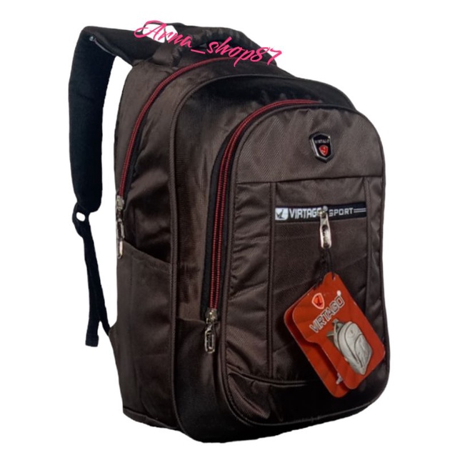Virtago Original Backpack Tas Ransel Sekolah Slot Laptop Pria Wanita Ransel Kerja Tas Punggung Tas Gendong Terbaru