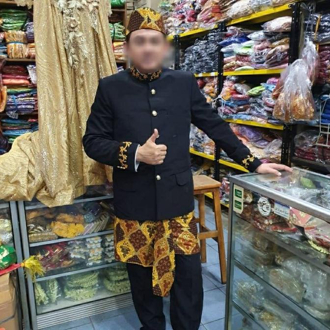 TERMURAH [Pria] Beskap Demang Dewasa // Baju Adat Sunda // Baju Demang