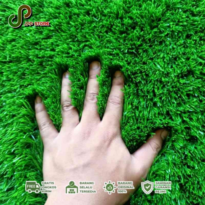 Rumput Sintetis Tipe Swiss 3cm / Karpet Rumput Palsu / Karpet Rumput Sintetis Outdoor