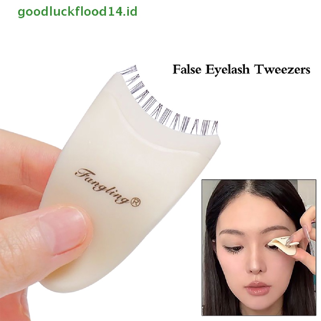 [GOOGFOUR] 1/2pcs Aplikator Extension Bulu Mata Palsu Tweezer Klip Alat Kecantikan [TOP]