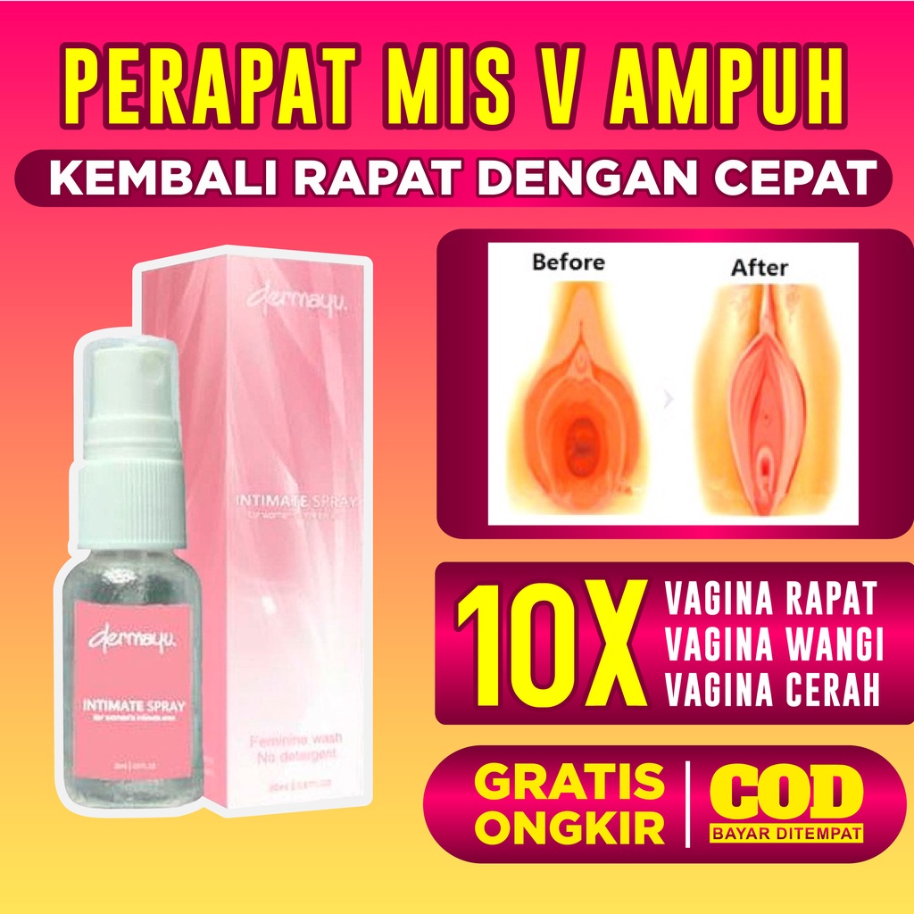 Dermayu Intimate Spray 100% Original / Penghilang Keputihan Wanita / Perapat Miss v Perempuan Perapat Vagina