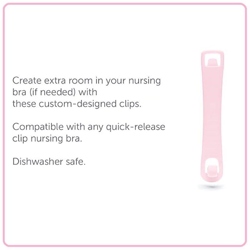 Golden Milk Bra Adjuster PLASTIK / Extender Bra / Penyambung Clip BH Handsfree Cup / Pengait BH / bra adjuster / kinmade /spectra / pompa asi / strap bra tambahan