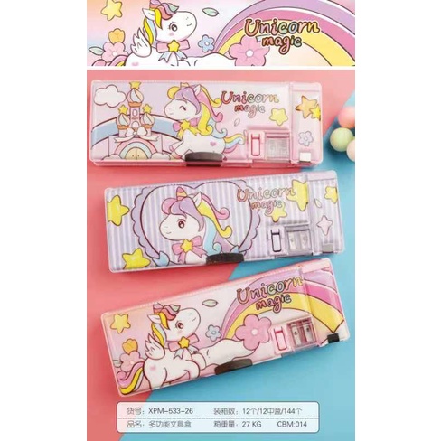 

pencil case ada serutan+penghapus