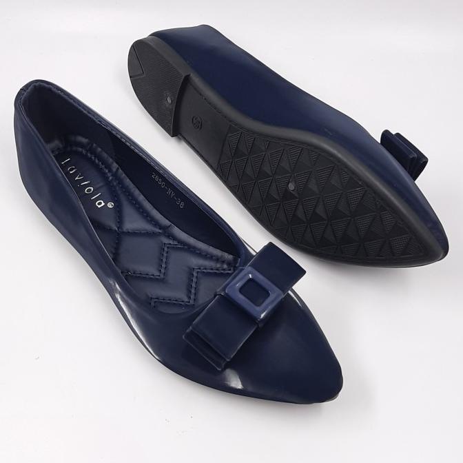 Laviola Shoes - Laviola Flat Shoes - 2850 LSF - NAVY