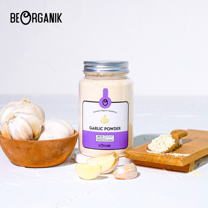 

[BISA COD] Beorganik Garlic Powder / Bawang Putih Bubuk - BIG 160gr