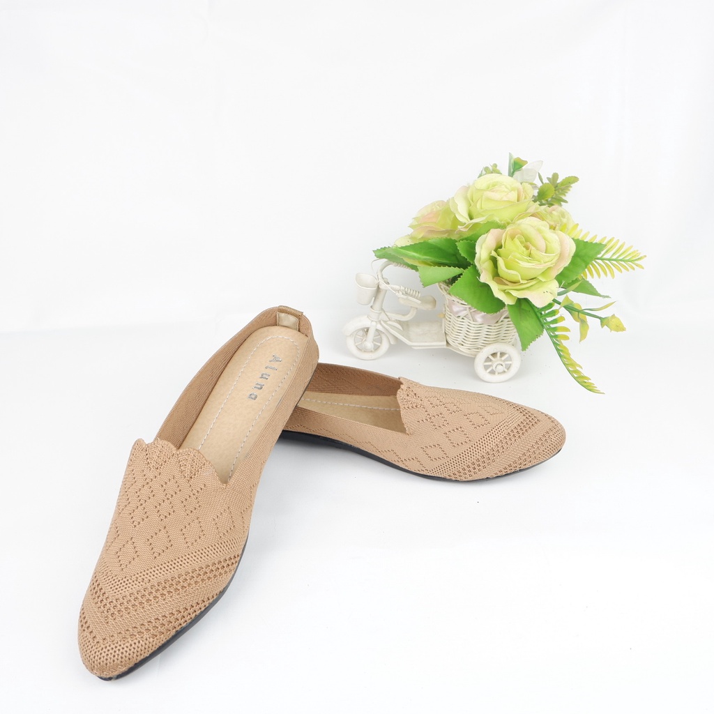 Sepatu Sendal Balet Rajut / Sepatu Sendal Rajut / Sepatu Sendal Wanita / Sepatu Sendal Wanita Balet