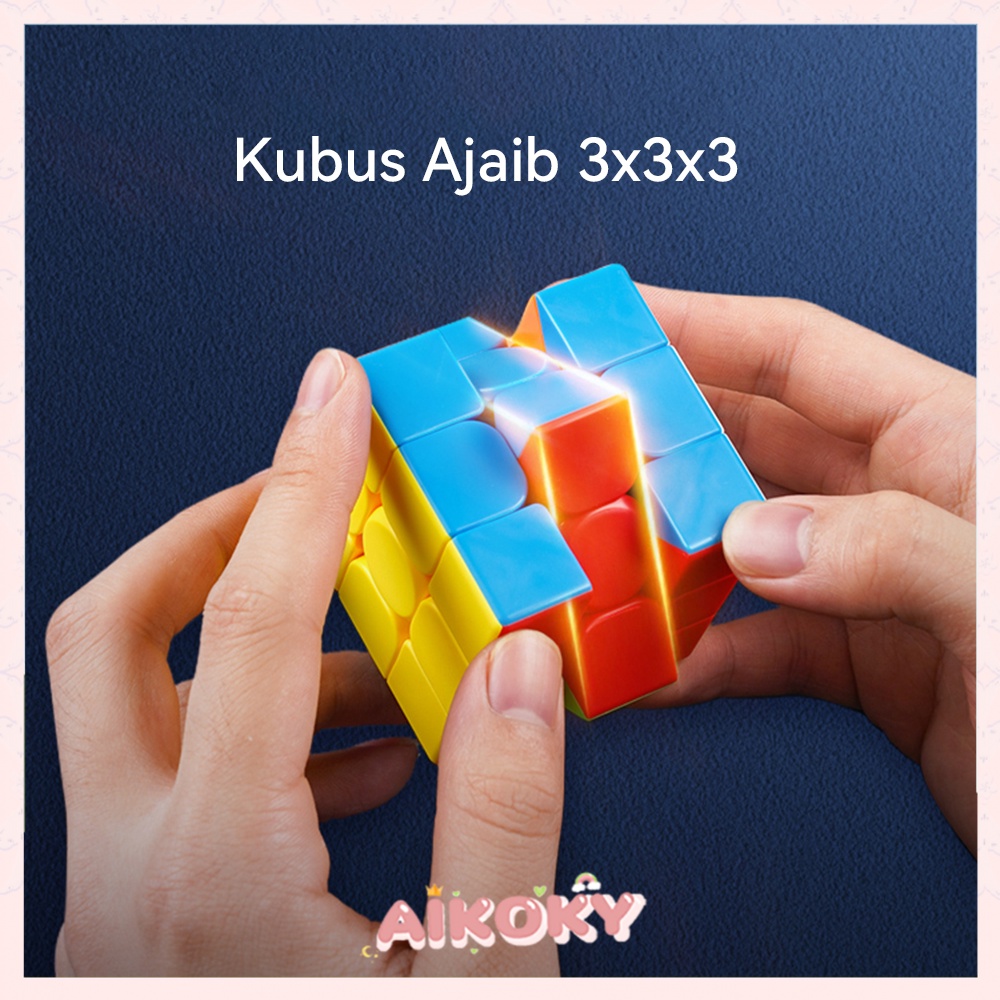 Aikoky Rubik 3x3/Magic Cube Magnetic/Speed Cube/MoYu Meilong 3x3