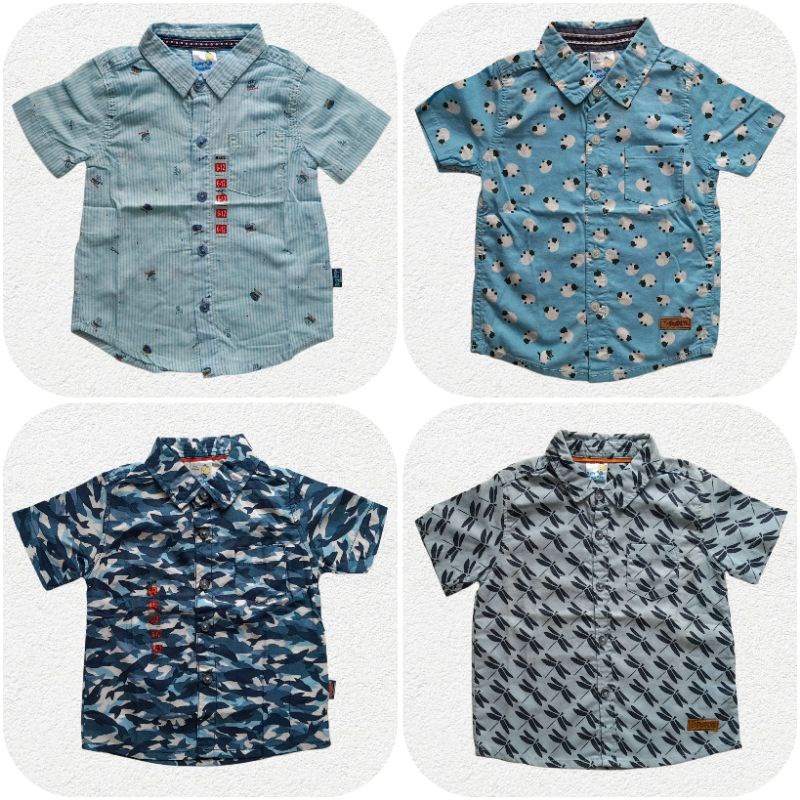 Baby Popeye Kemeja Anak 6-18 bulan Original