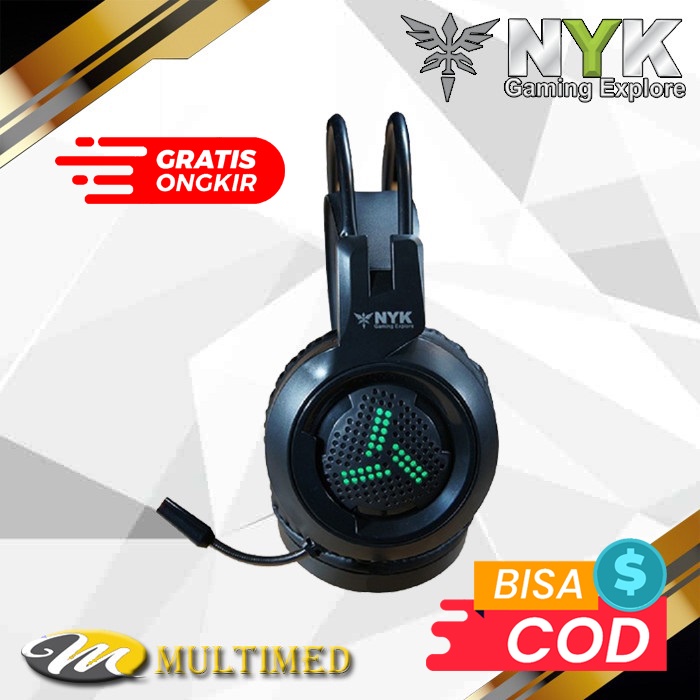 Headset Gaming Nyk Hs-N07 / HS N07 / HSN 07 ORIGINAL