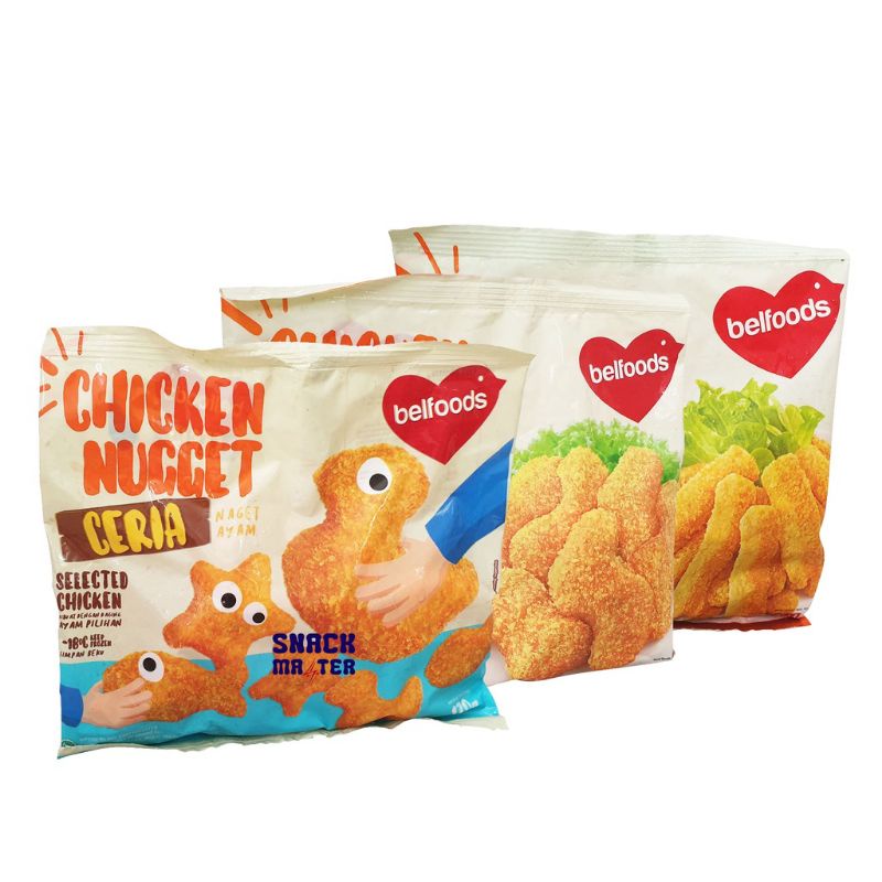 

BELFOODS CHICKEN NUGGET EKONOMIS NETTO 170gr