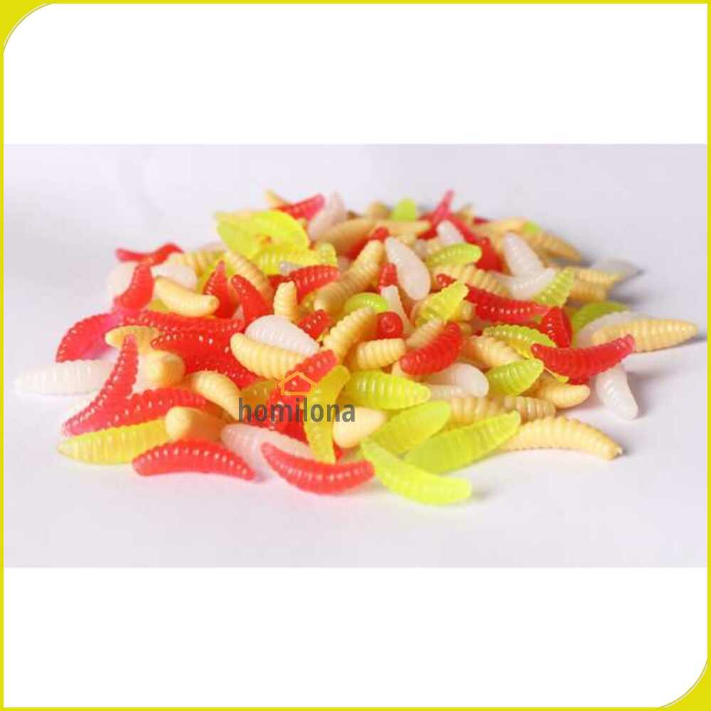 ZUOFLY Umpan Pancing Bentuk Belatung 50 PCS - WD-160