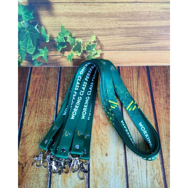 

LANYARD BONEK WORKING CLASS PERSEBAYA / TALI IDCARD WORKING CLASS PERSEBAYA, HIJAU.