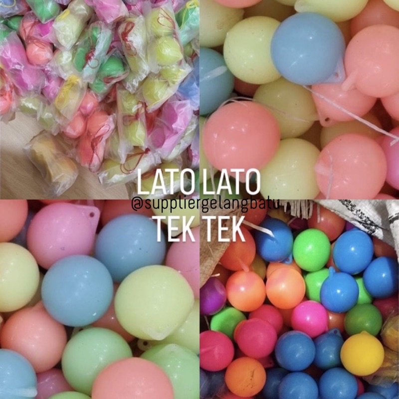 LATO LATO / LATTO LATTO FOSFOR GLOW IN THE DARK MAINAN TEK TEK VIRAL JADUL