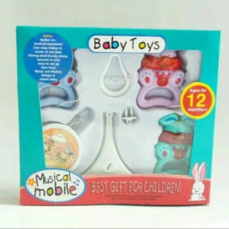 Mainan Bayi Baby Toys Musical Mobile