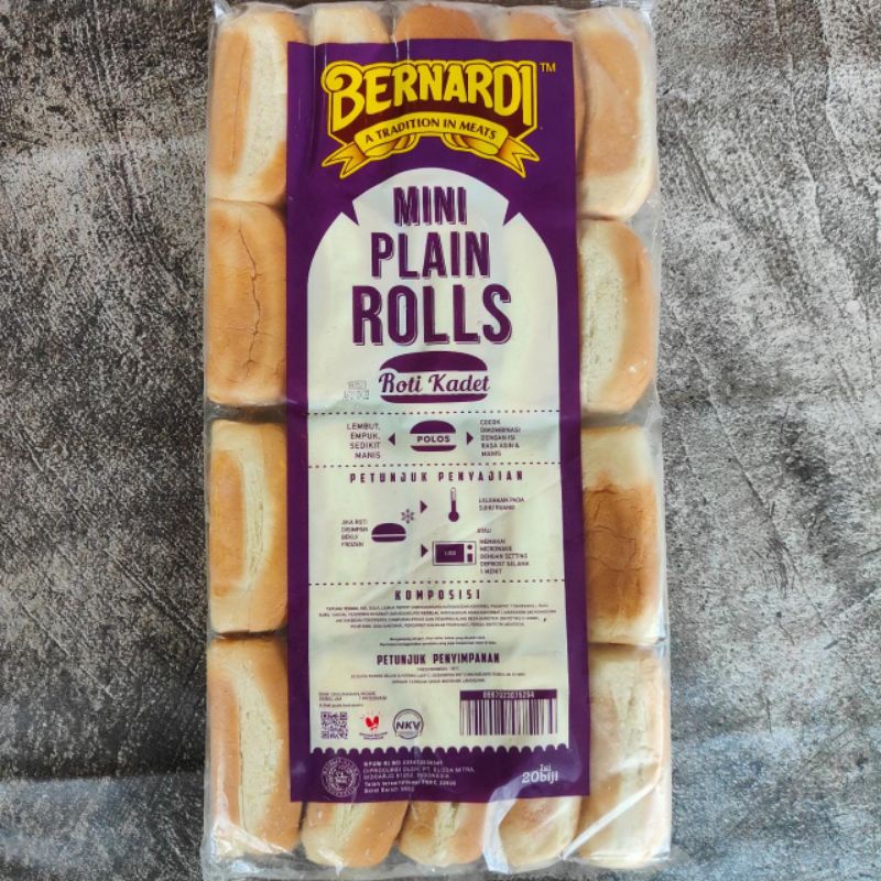 

BERNARDI ROTI MINI PLAN ROLLS 20s