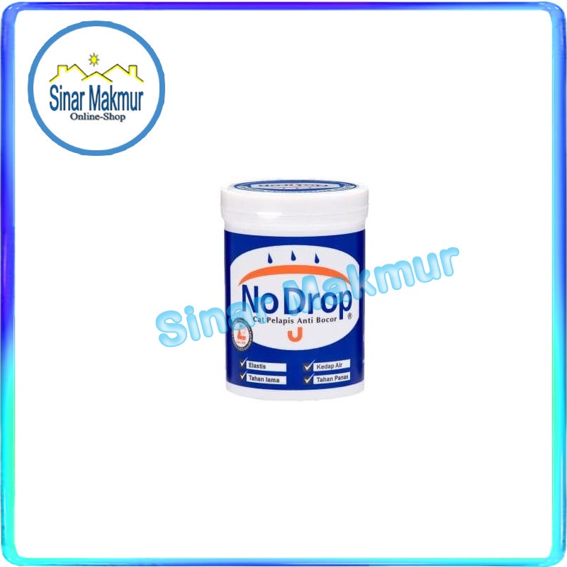 Cat Pelapis Anti Bocor 1 KG 010 Abu Muda Cat Tembok Waterproofing (NO DROP)