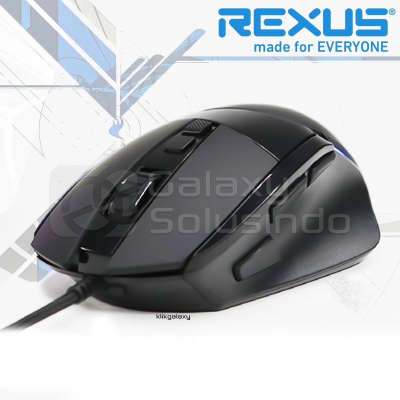 Rexus Xierra X18 Black Gaming Mouse