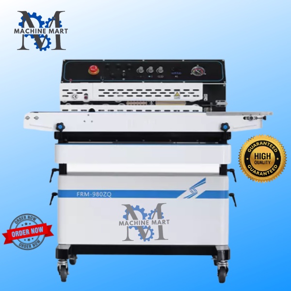 Mesin Continuous Band Sealer Nitrogen Vacuum Sealer FRM-980ZQ Hualian
