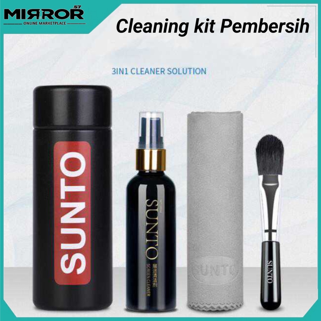 Cleaning Kit Set Pembersih Layar LCD Smartphone Laptop Lensa Kamera