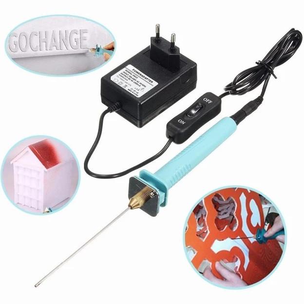 

Cotten Solder Alat Pemotong Busa Gabus Styrofoam Spons Cutter Elektrik