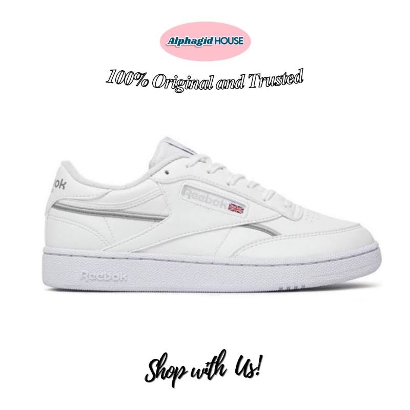 Reebok Club C85 Vegan Chalk Natural White Silver