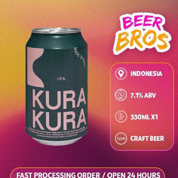 

Kura Kura IPA 330ml I.P.A. Craft Beer