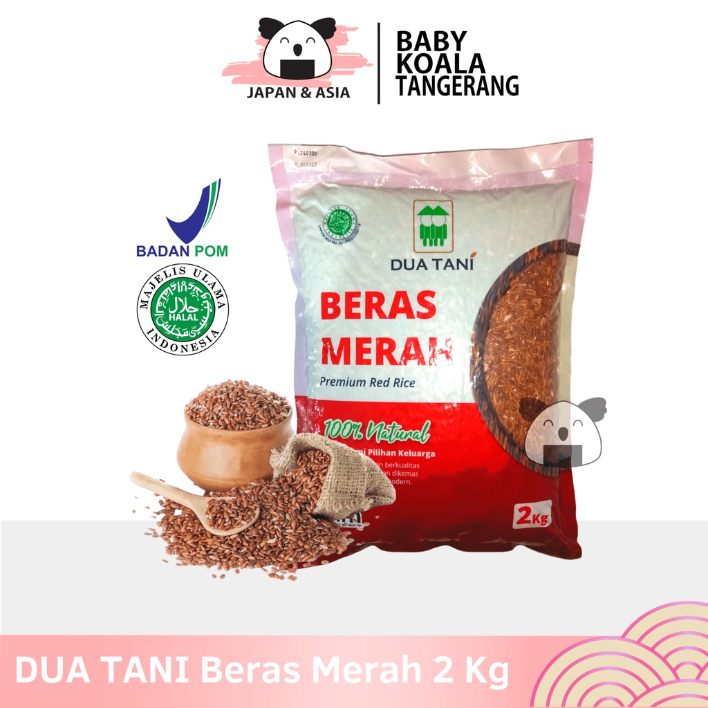 

DUA TANI Beras Merah 2 Kg │ Red Rice---