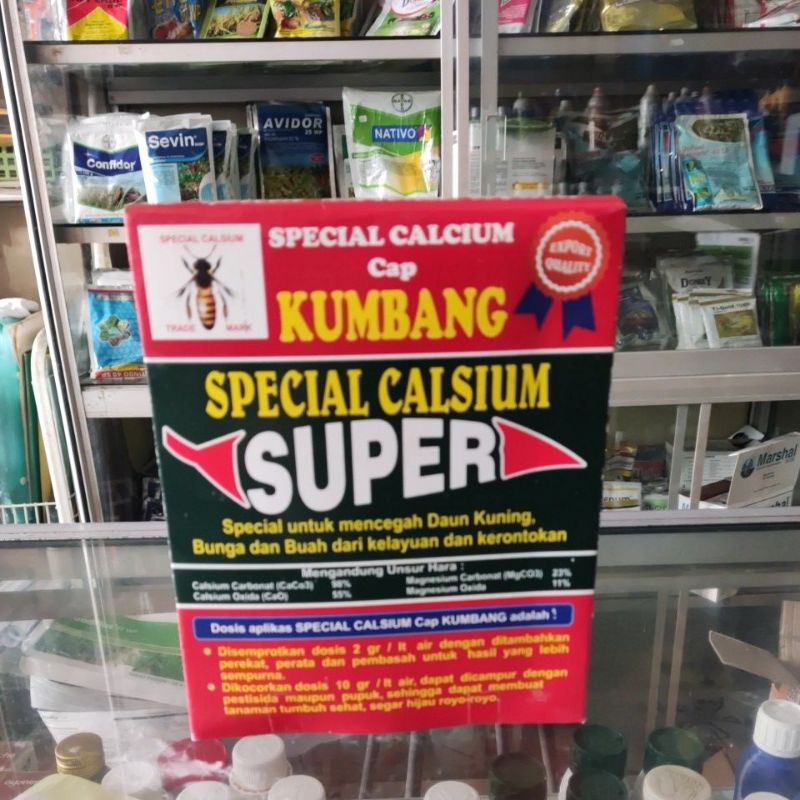 Jual Pupuk Kalsium Special Calcium Super Kg Cap Tawon Shopee Indonesia