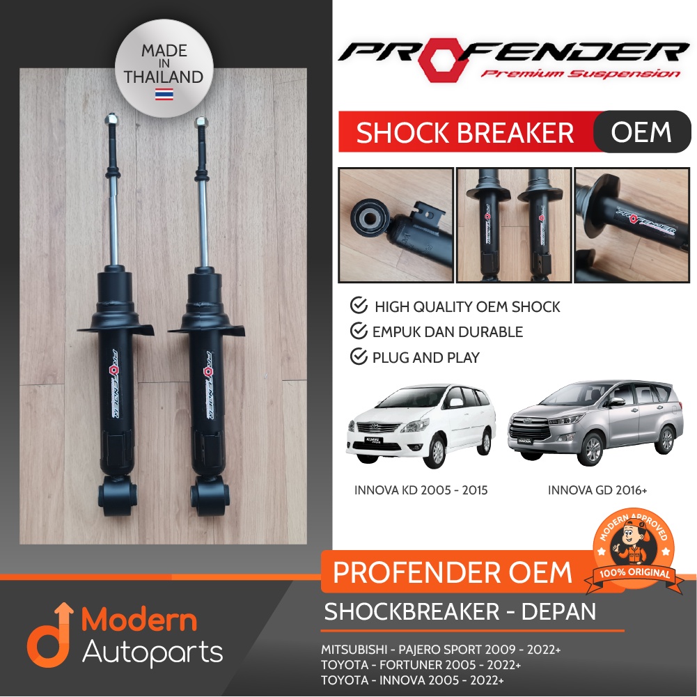 Shockbreaker Profender OEM DEPAN Innova KD & Reborn 2005-2022 PNP