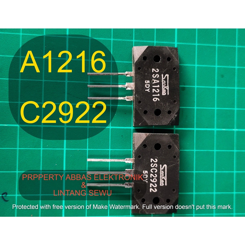 HJUI- SANKEN A1216 C2922 5DY A 1216 C 2922 5DY