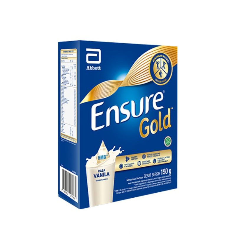 

Susu Ensure Gold Vanilla 150g