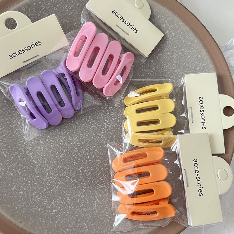 JEPIT PIN PONI RAMBUT CUTE BASIC DOFF MATTE SOLID SOFT PASTEL COLOR RETRO BANGS FRIDGE BOBBY PINS WARNA PASTEL POLOS JEPITAN HAIRCLIP HAIR CLIP SNAP HAIRPIN SNAP ELEGAN FRENCH KOREAN STYLE AKSESORIS KLIP MINI RAMBUT COLORFUL BRIGHT ANAK CEWEK PEREMPUAN